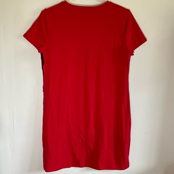Tommy Hilfiger Dress Classic Red  Striped Vintage Tommy T-Shirt Size L - Picture 6 of 8